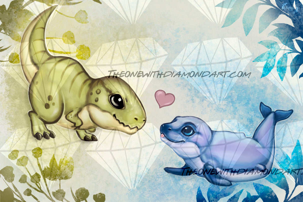 Dinosaur Chibis ©Chellosia