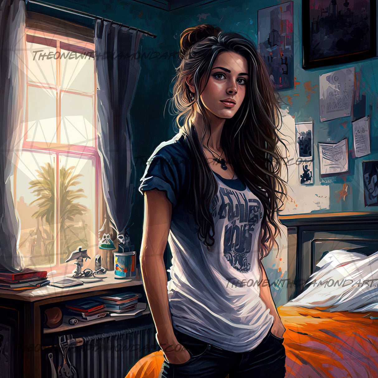 Fierce And Fearless ©Cocomarshmallow Art