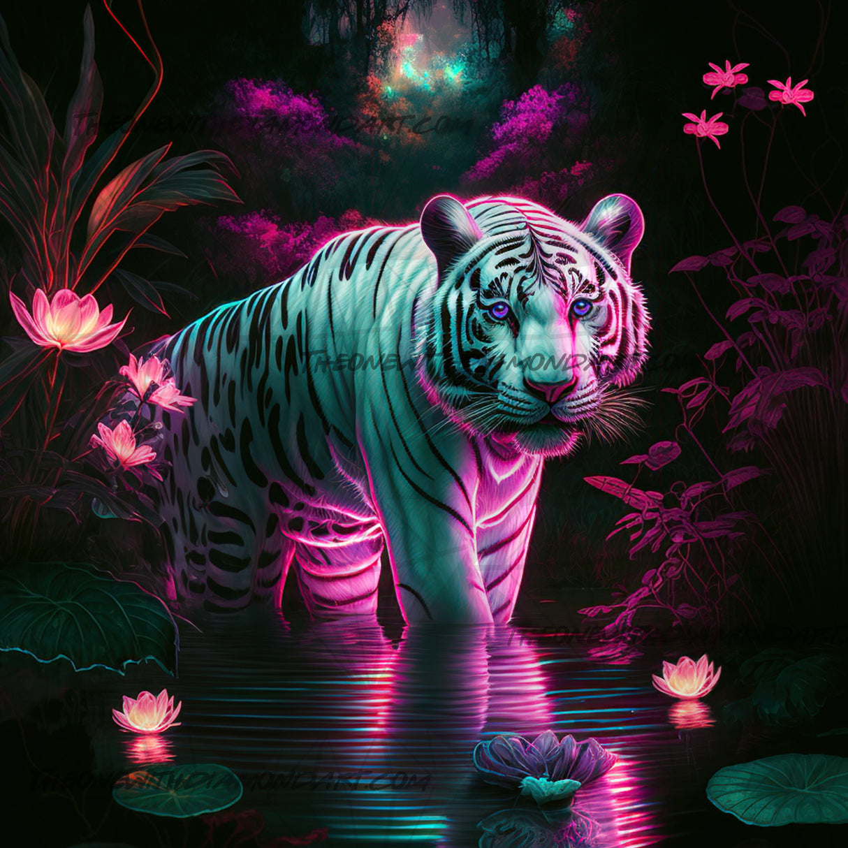 Glowing Feline ©Cocomarshmallow Art