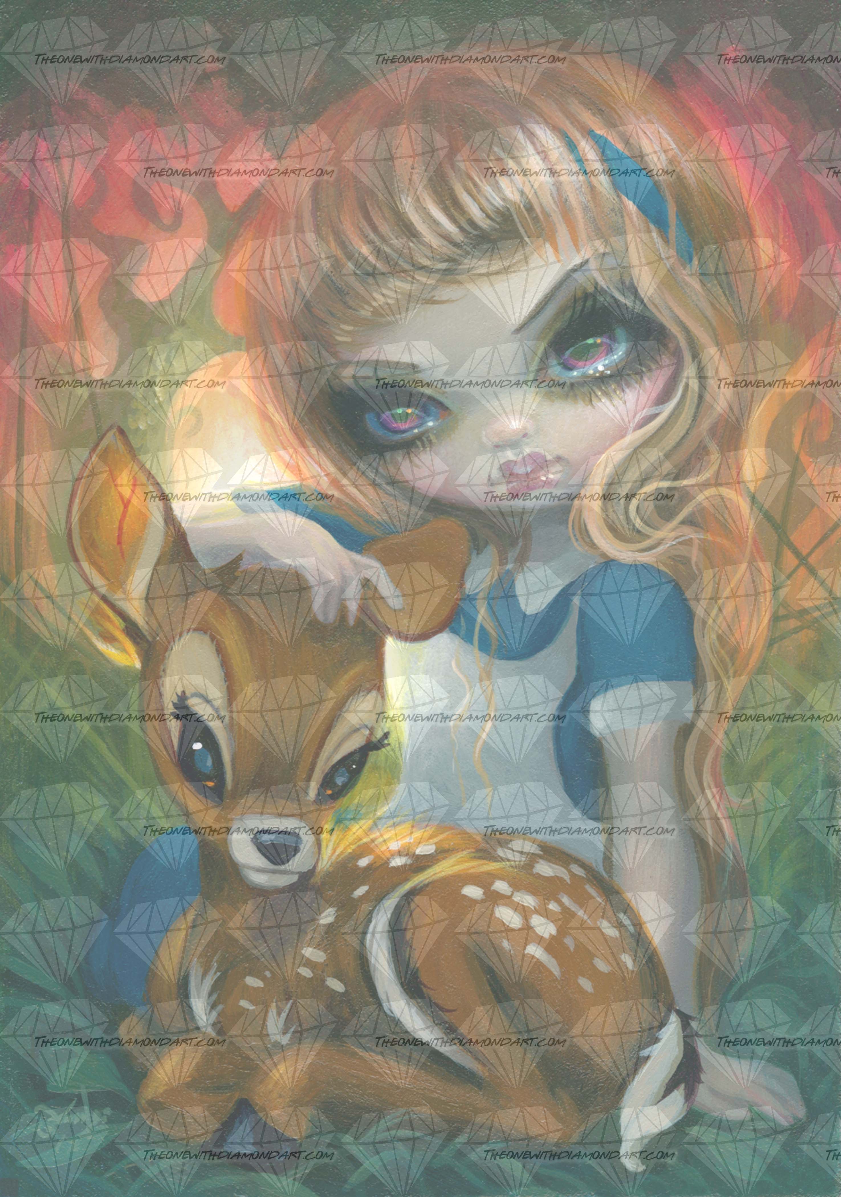 Alice and Las Meninas - by Jasmine Becket-Griffith