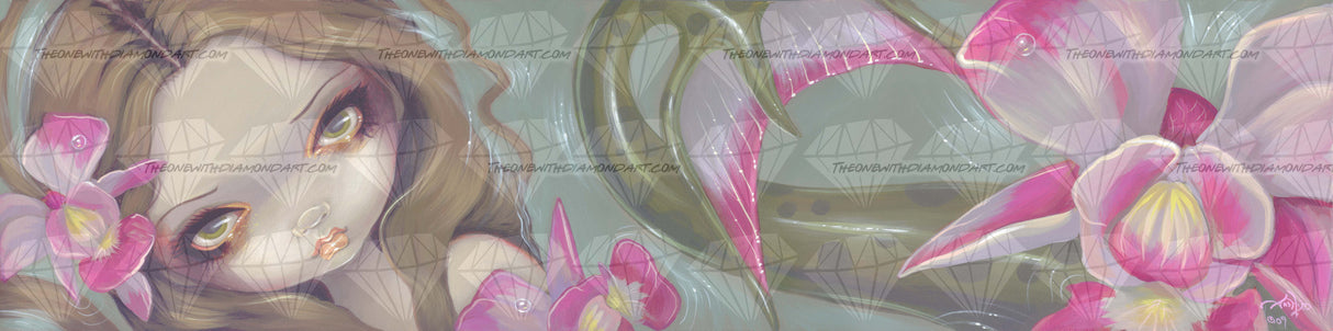 Delicate Orchid Mermaid ©Jasmine Becket-Griffith