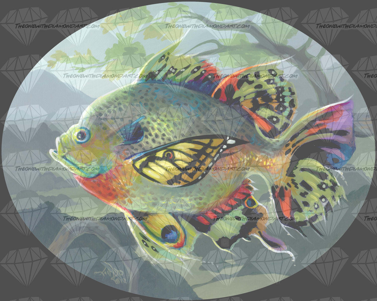 Poissons Volants Etude 2 ©Jasmine Becket Griffith
