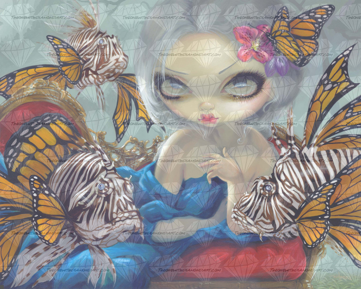 Poissons Volants Le Poisson Lion ©Jasmine Becket Griffith