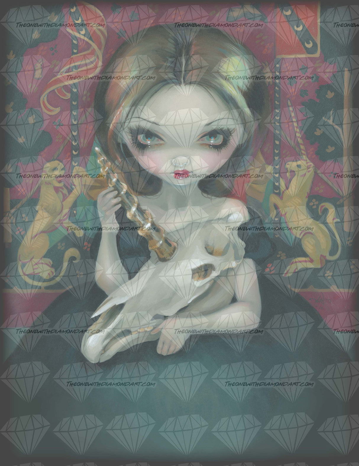 Unicorns Ghost ©Jasmine Becket-Griffith