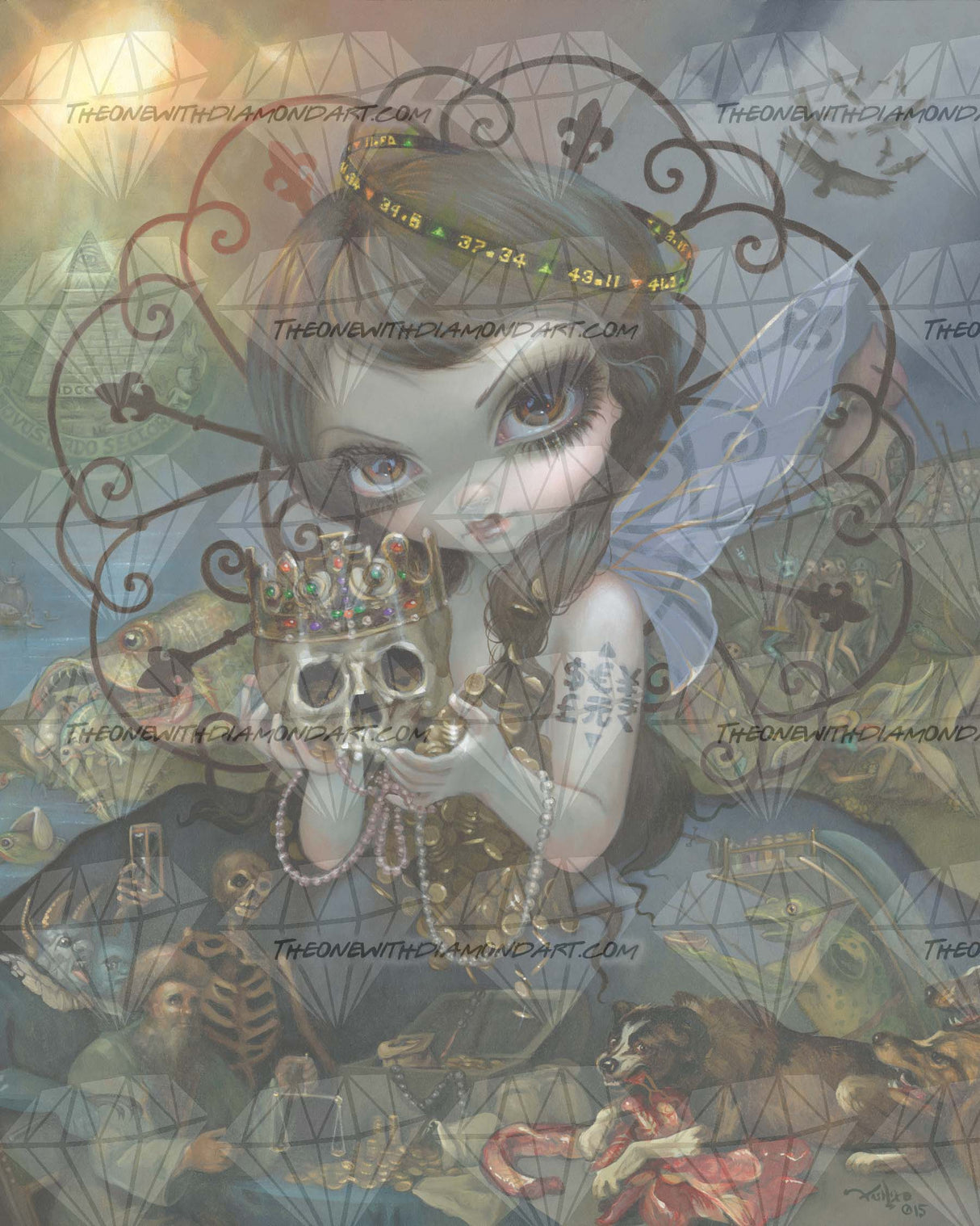 Unseelie Court Greed © Jasmine Becket-Griffith