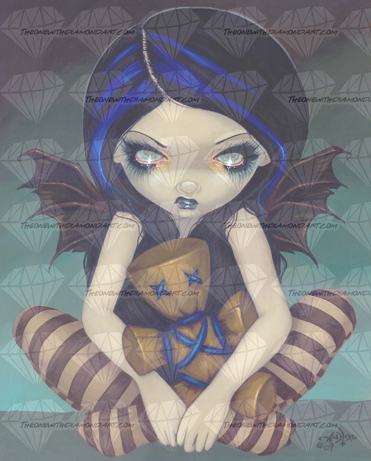 Voodoo In Blue ©Jasmine Becket-Griffith