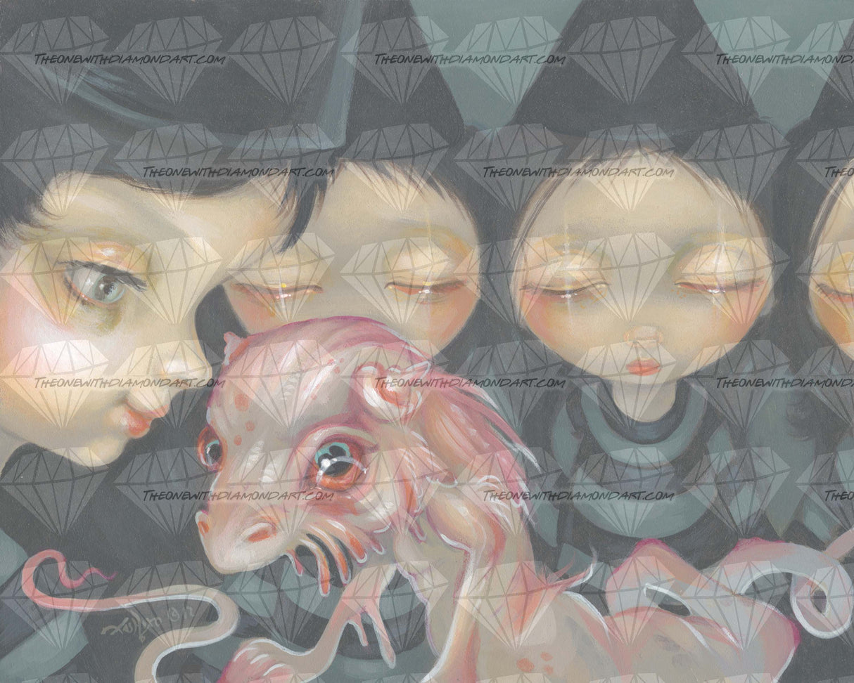 Witchy Sisters The Pet © Jasmine Becket-Griffith