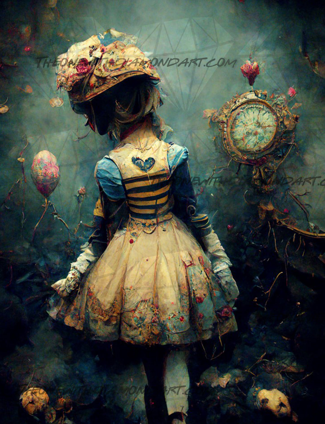 Alice Lost In Time ©Hannah @ IterationsCrafts – The One With The