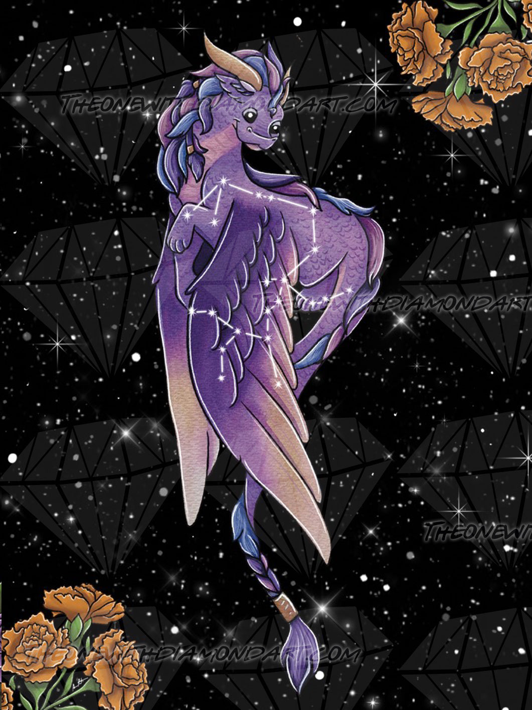 Sagittarius Dragon ©Parente Illustration