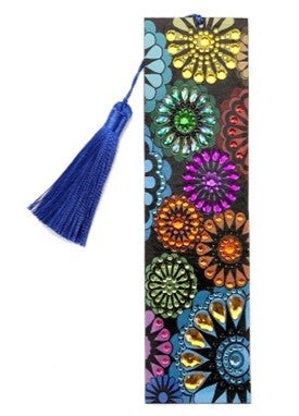 Funky Flowers Bookmark