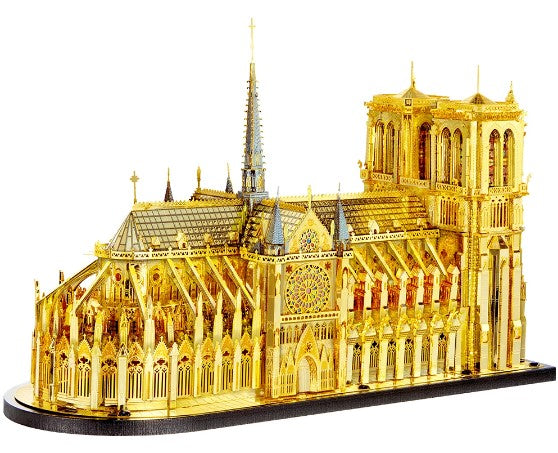 Notre Dame - 3D Metal Puzzles – The One With The Diamond Art