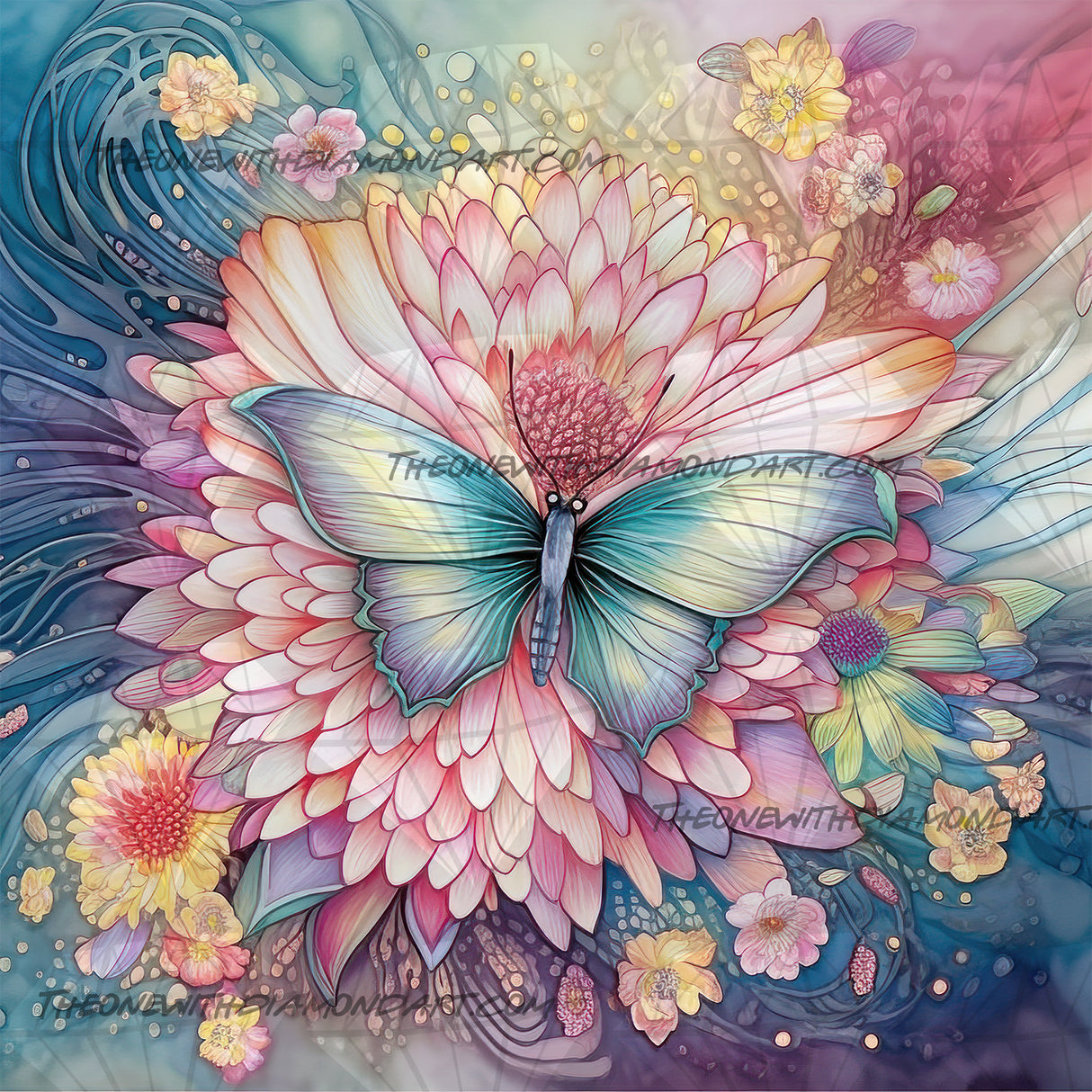 Butterfly Pastel Bliss ©Cocomarshmallow Art