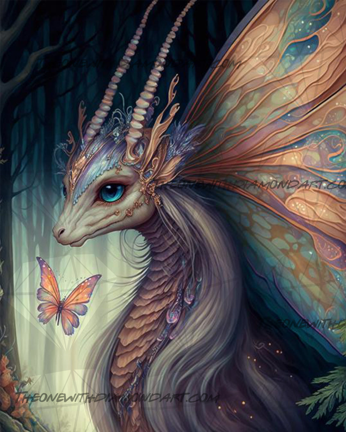 Butterfly Animagus ©Finira – The One With The Diamond Art