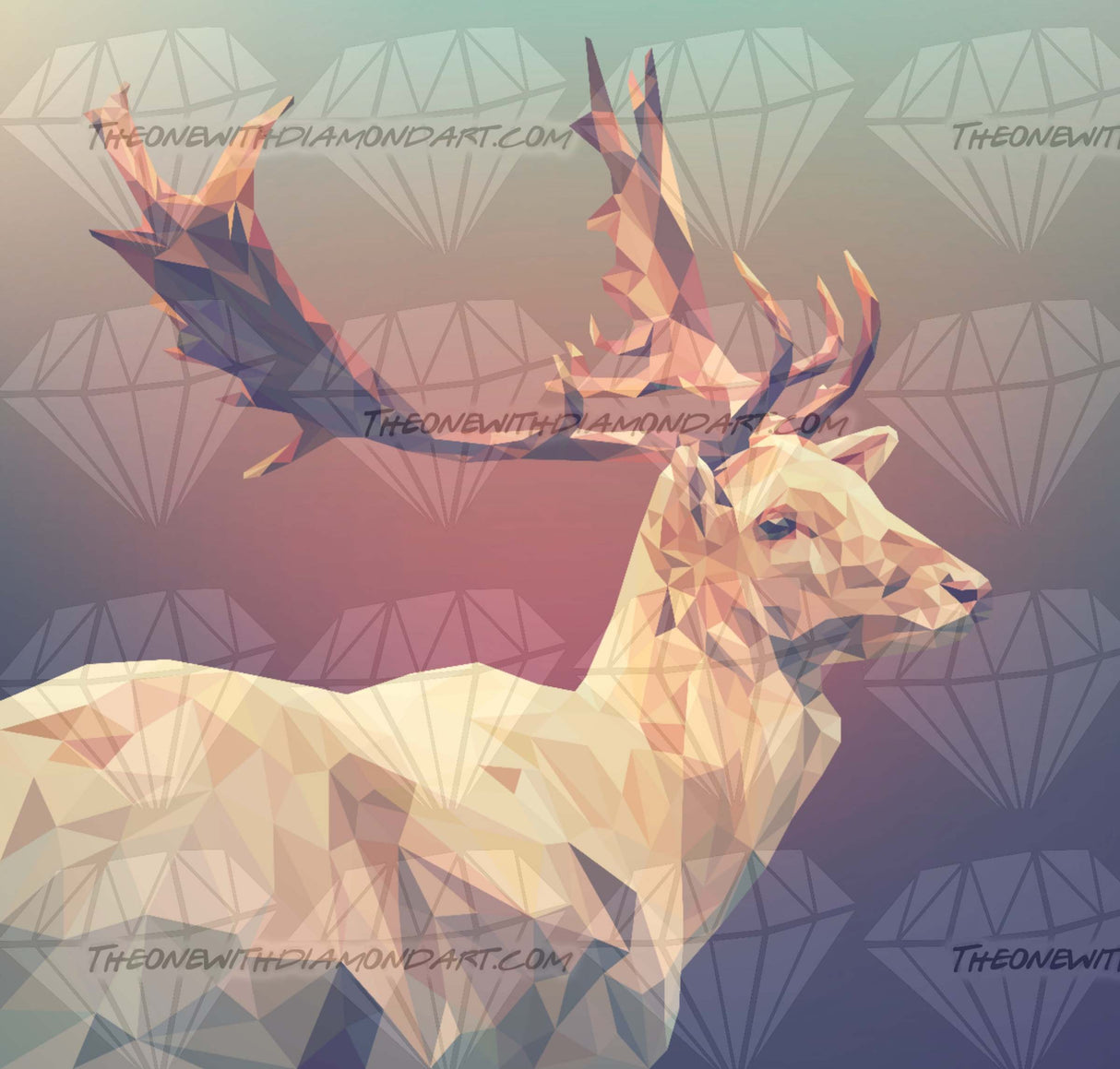 Poly Deer Side Profile