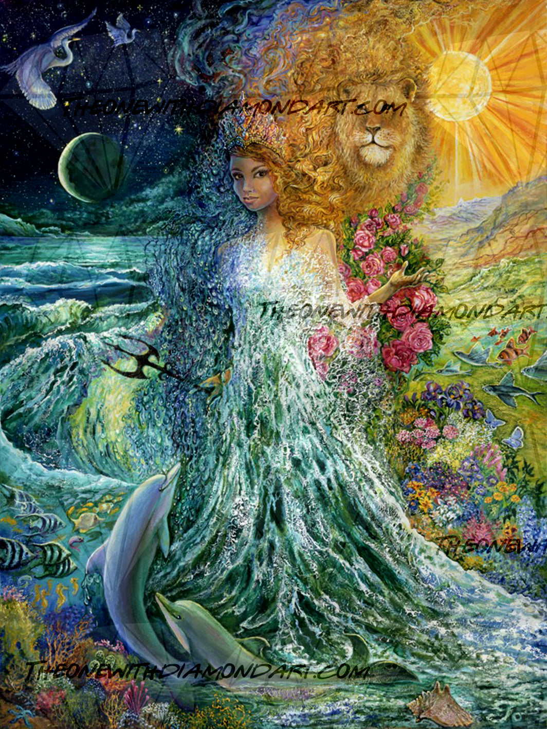 Power Of The Elements ©Josephine Wall