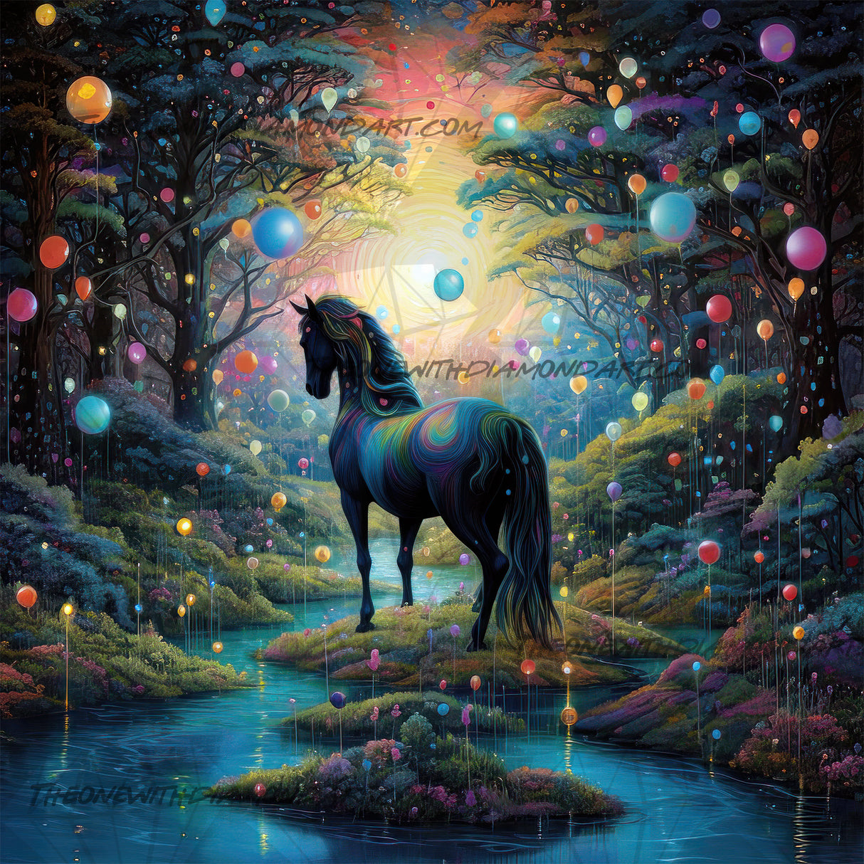 Mystic Stallion ©Cocomarshmallow Art