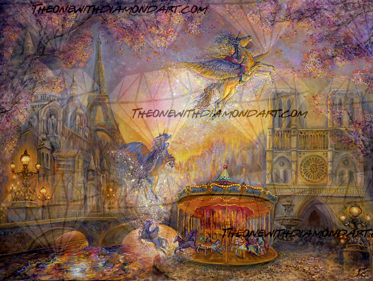 Magical Merry-Go-Round ©Josephine Wall