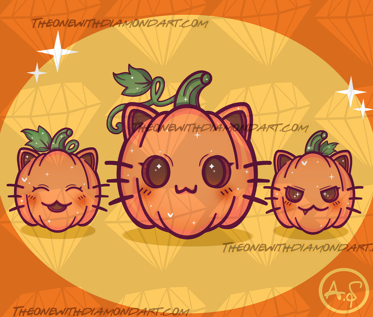 Inktober - Pumpkin ©Aaliyah@CraftieNymphs