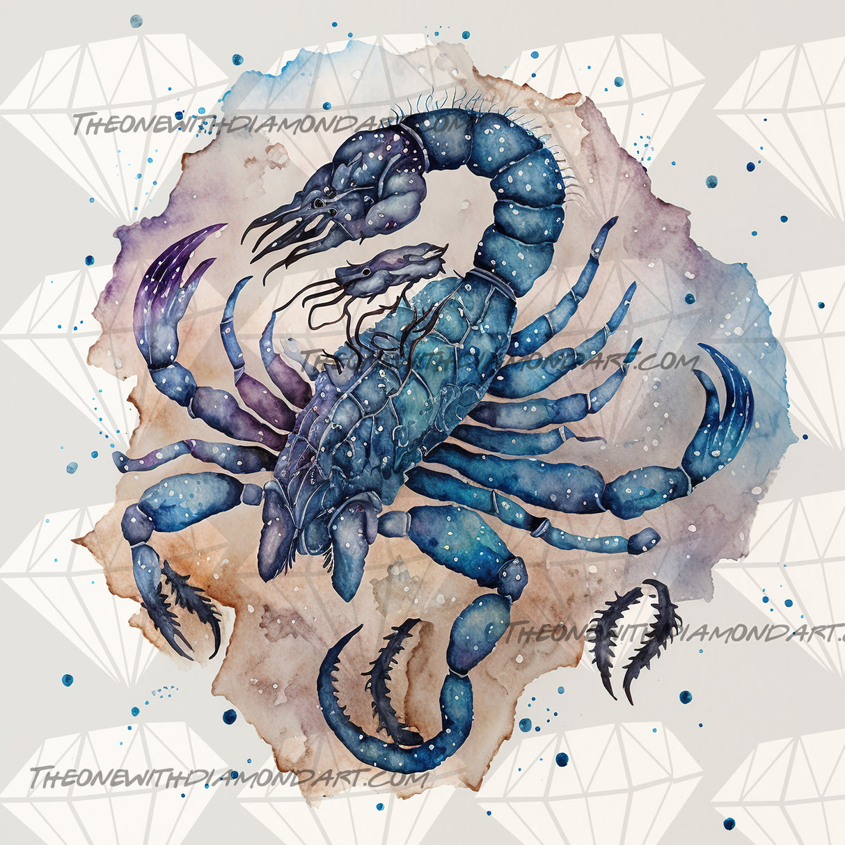Watercolour Scorpio