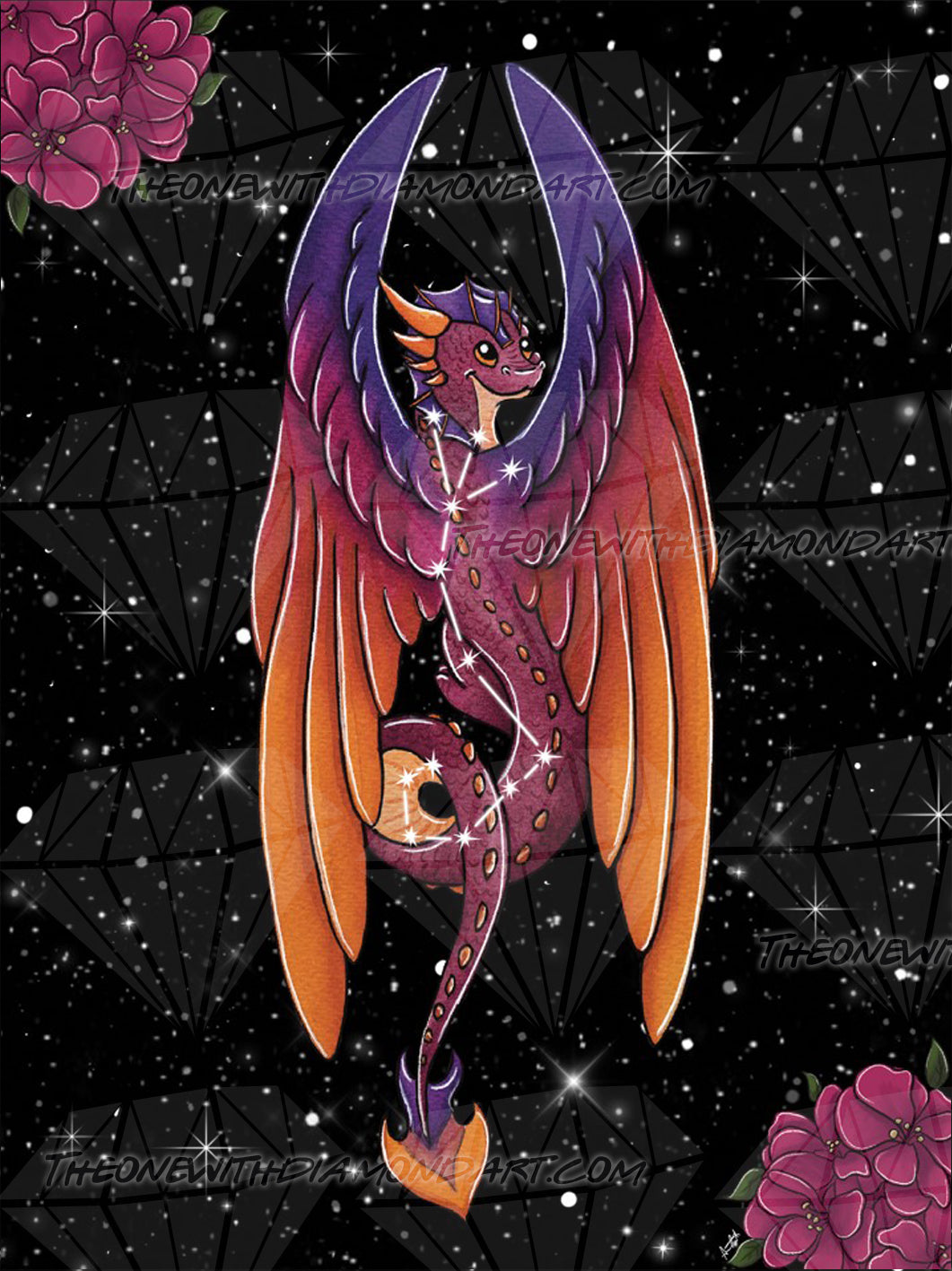 Scorpio Dragon ©Parente Illustration