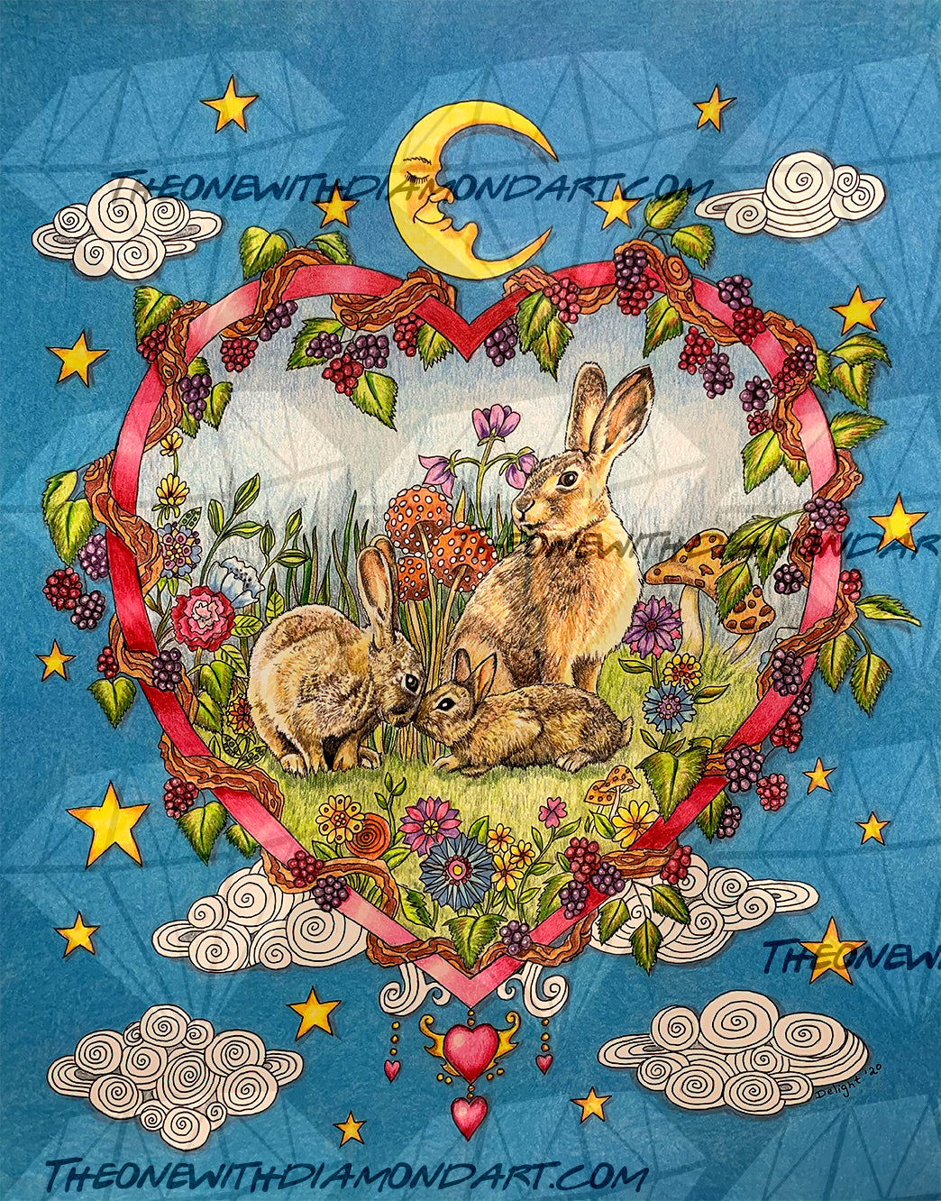 Some Bunny Loves You ©Delights Fantasy Art