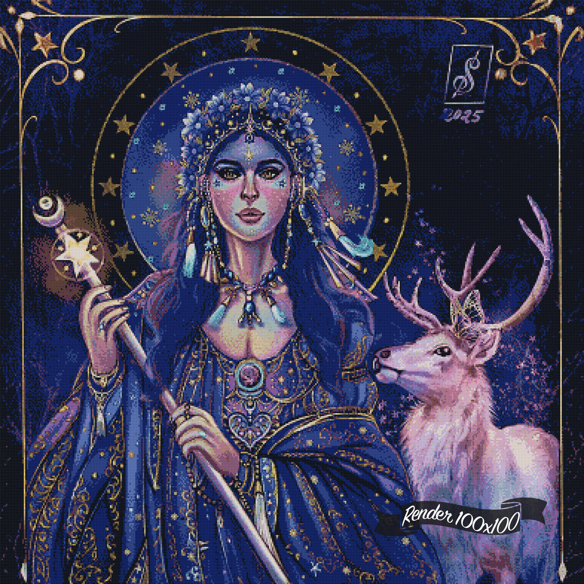 Goddess Zorya ©Artlysas