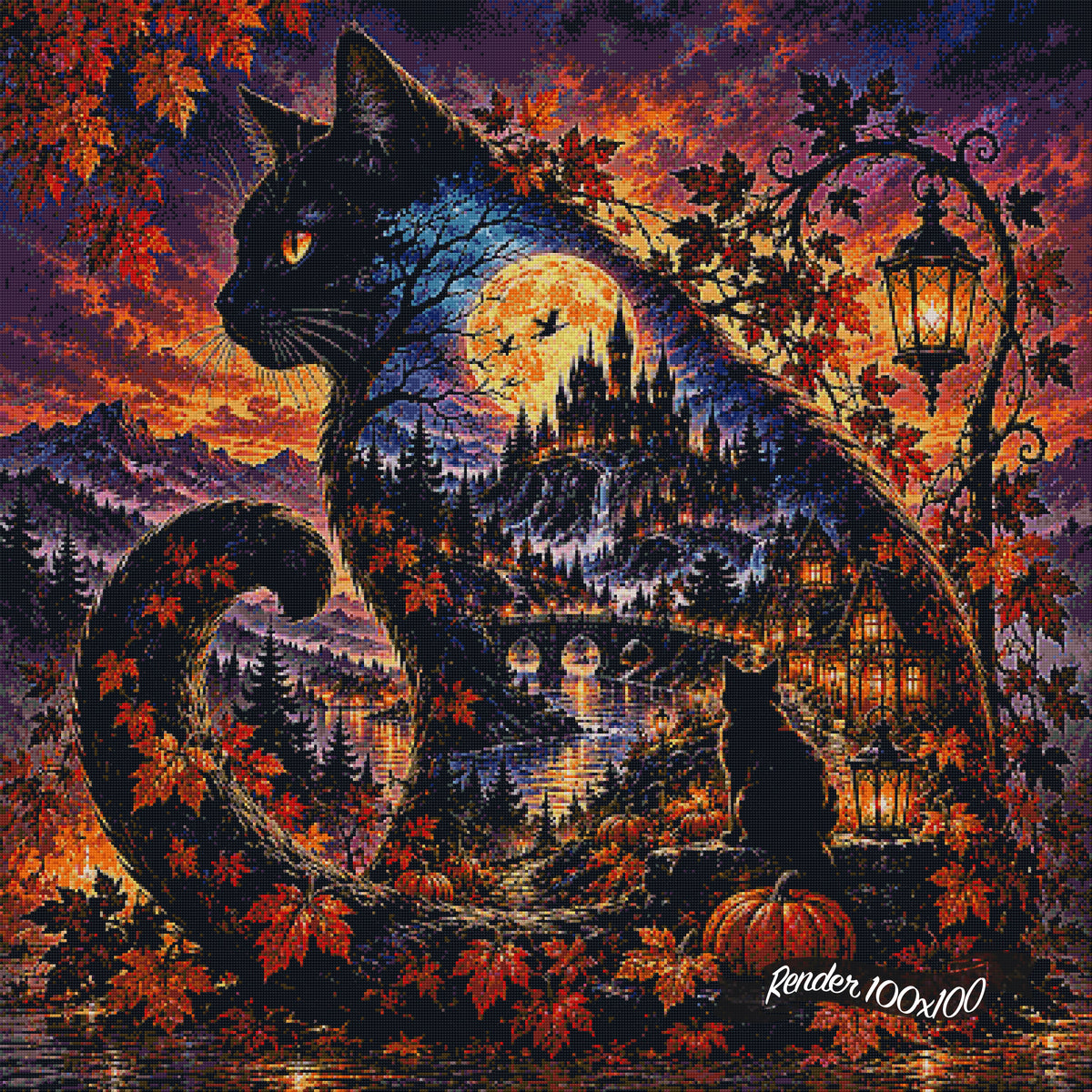 The Guardian of Hollowmoon ©The One With The Diamond Art