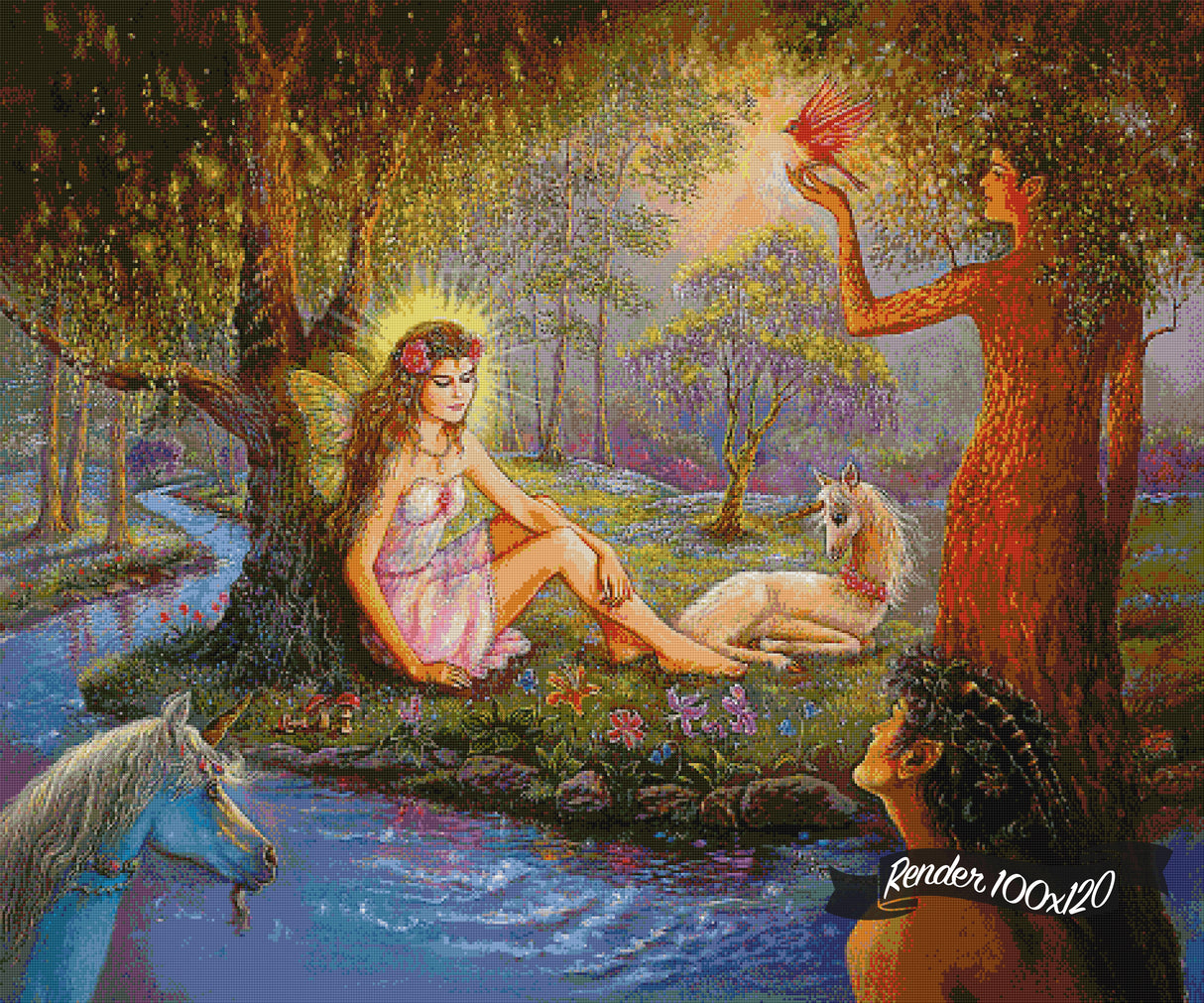 Fairy Of The Mystic Forest ©Judy Mastrangelo