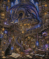Dragon Guardian Of The Arcane Library ©The One With The Diamond Art