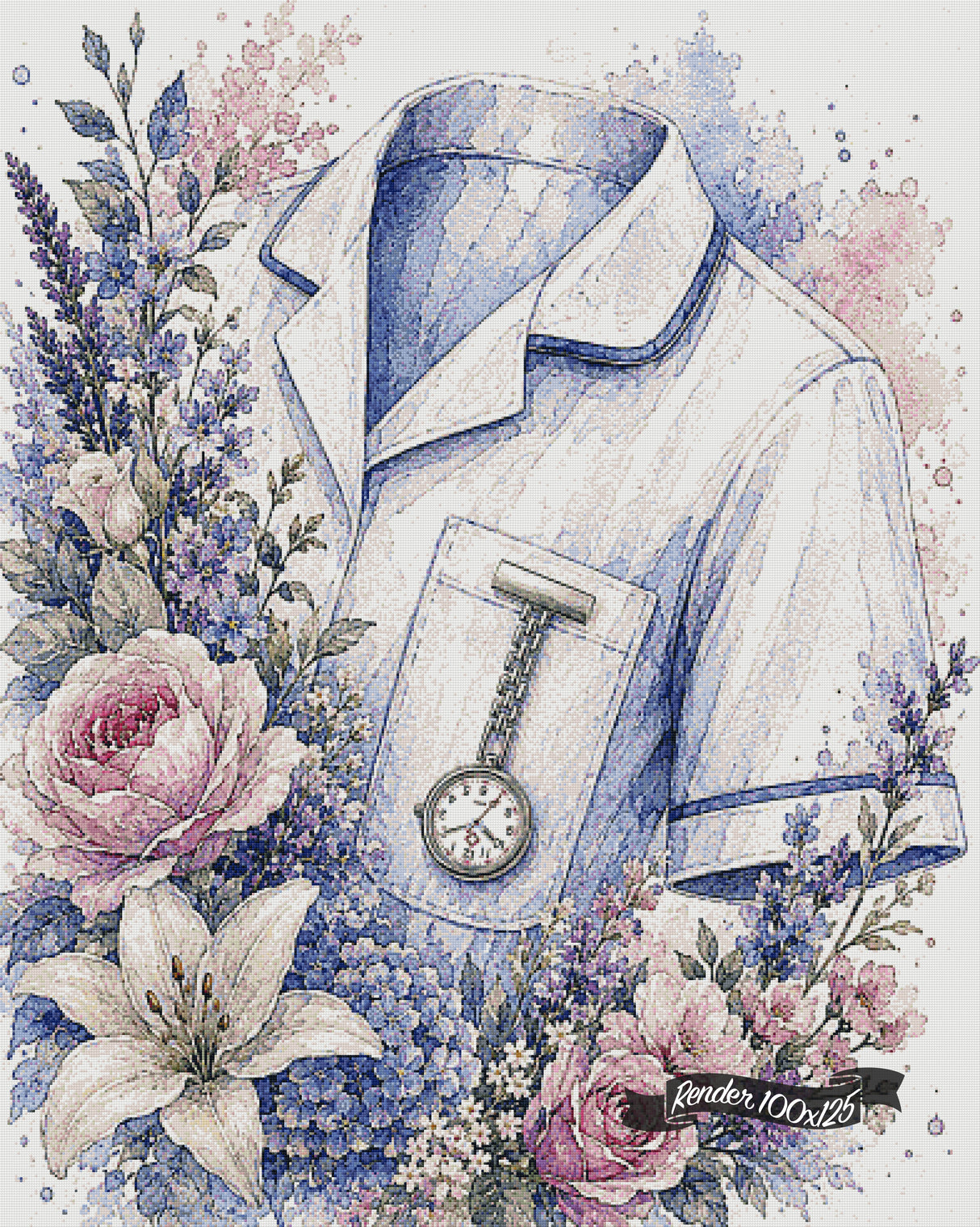 Compassion in Bloom ©The One With The Diamond Art