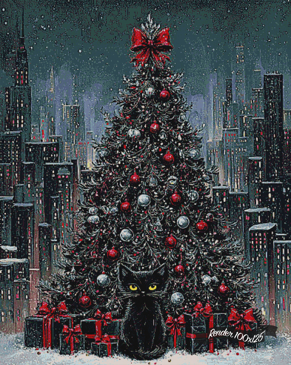 Christmas In The City ©Cocomarshmallow Art