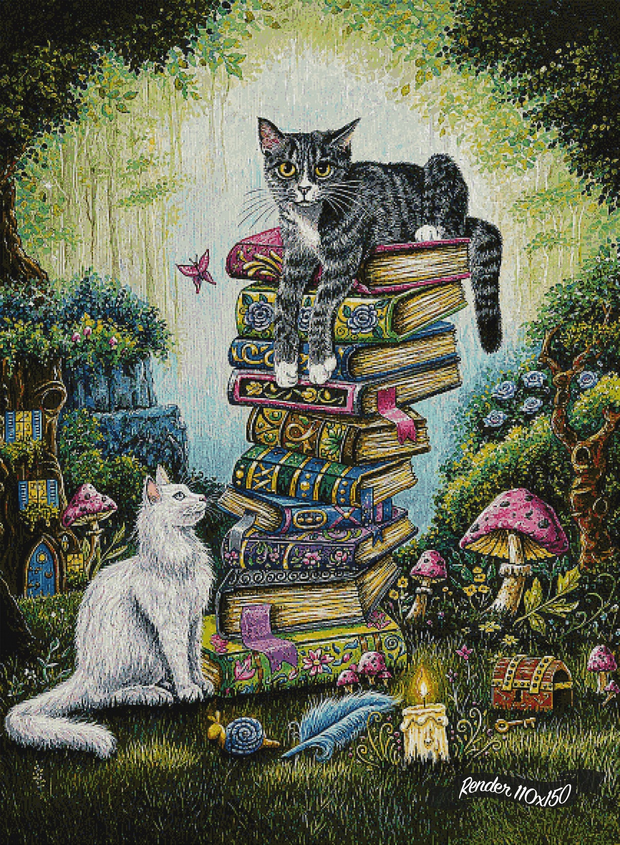 Cat Tales ©Delights Fantasy Art