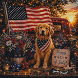 Star-Spangled Pup ©The One With The Diamond Art