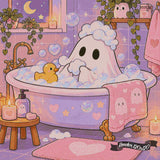 Boo’s Bubble Bath ©The One With The Diamond Art