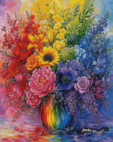 Where Every Colour Blooms ©The One With The Diamond Art