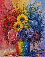 Choose Joy ©The One With The Diamond Art