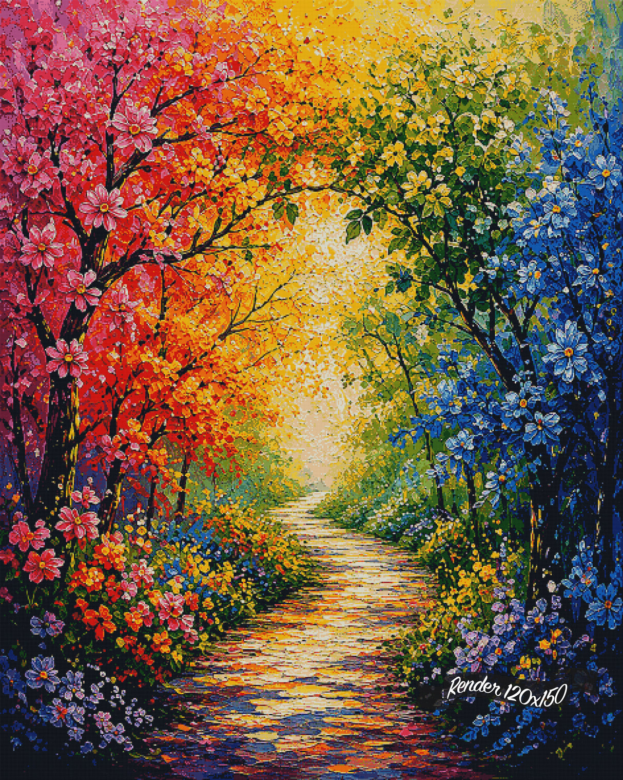 Harmony Lane ©The One With The Diamond Art