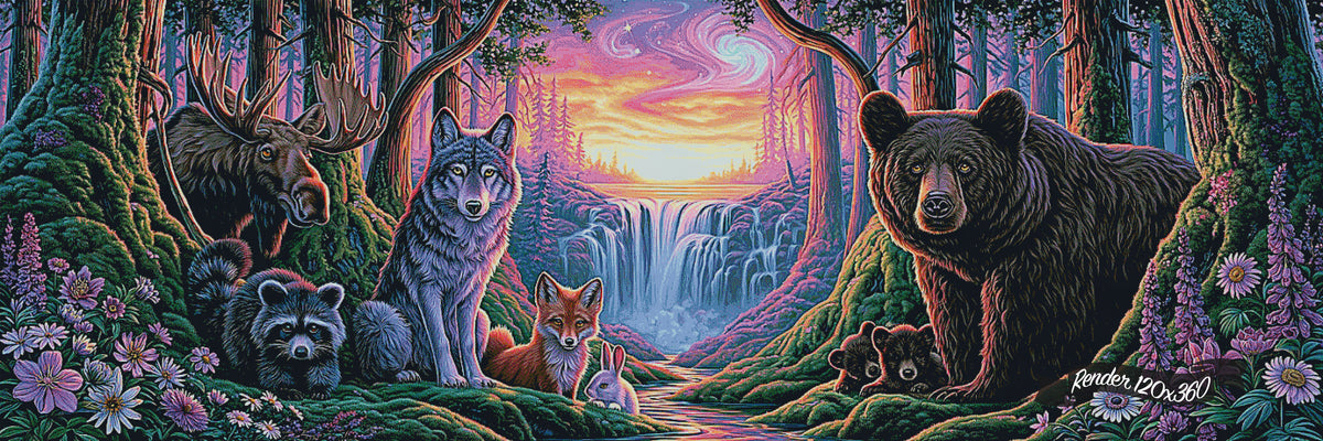 Heart Of The Forest ©Cocomarshmallow Art