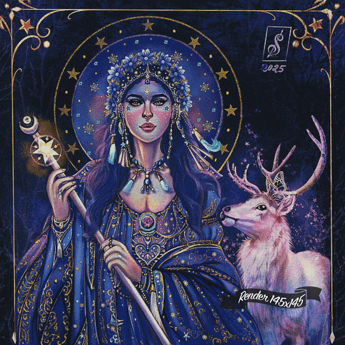 Goddess Zorya ©Artlysas