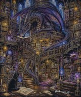 Dragon Guardian Of The Arcane Library ©The One With The Diamond Art