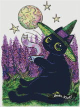Moonlit Lavender Field ©Sara Szewczyk / GratefulLicensing.com