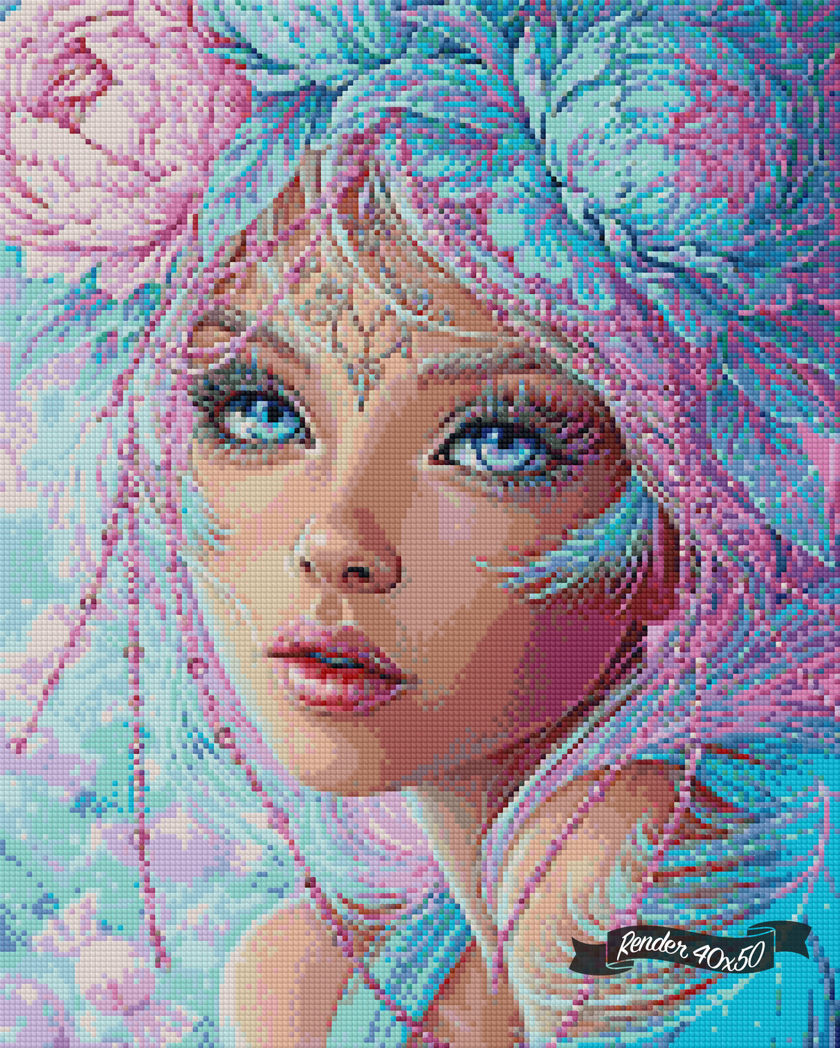 Blush and Blue ©Cocomarshmallow Art
