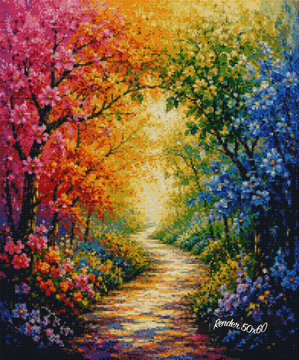 Harmony Lane ©The One With The Diamond Art