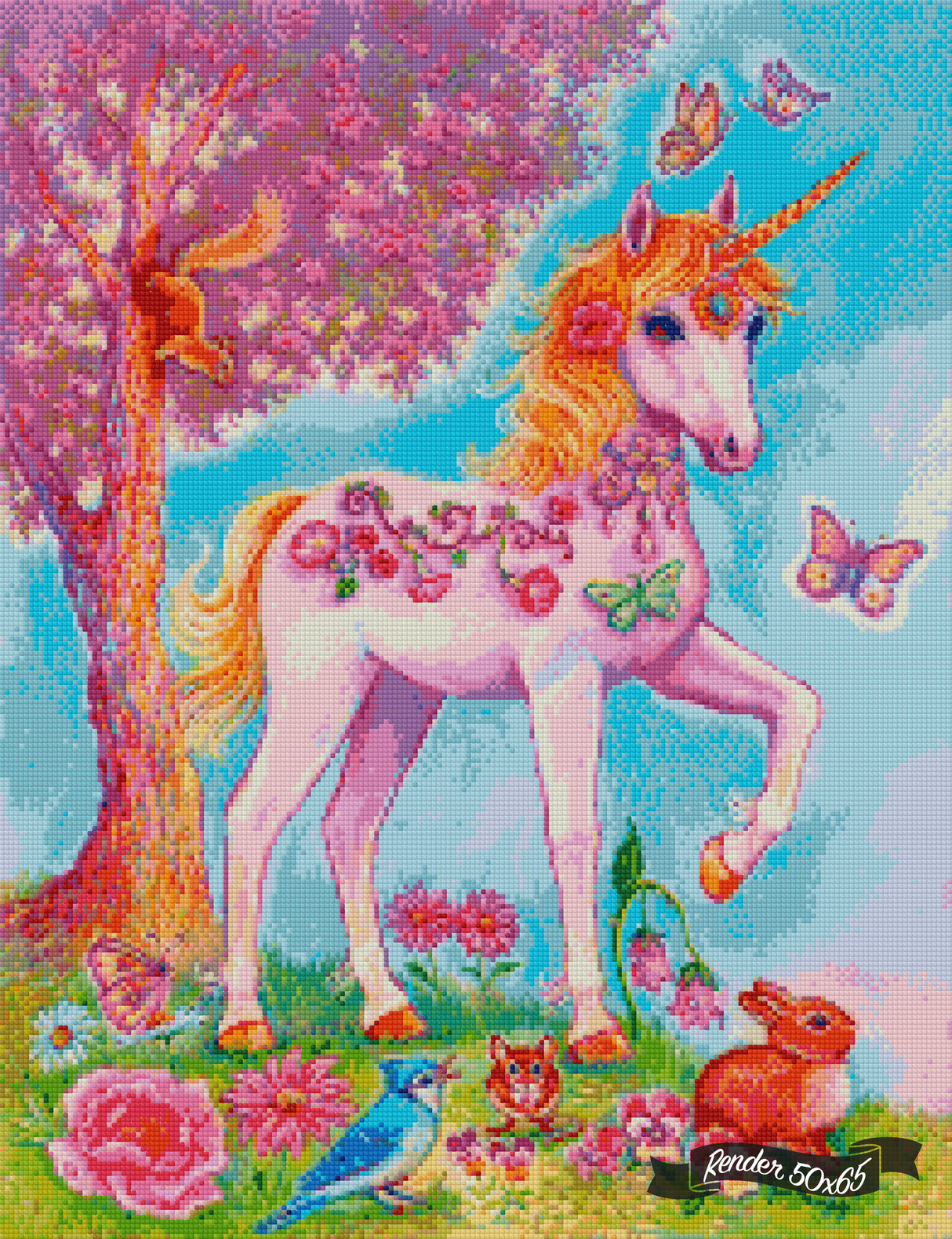 Unicorn Of Fantasy ©Judy Mastrangelo