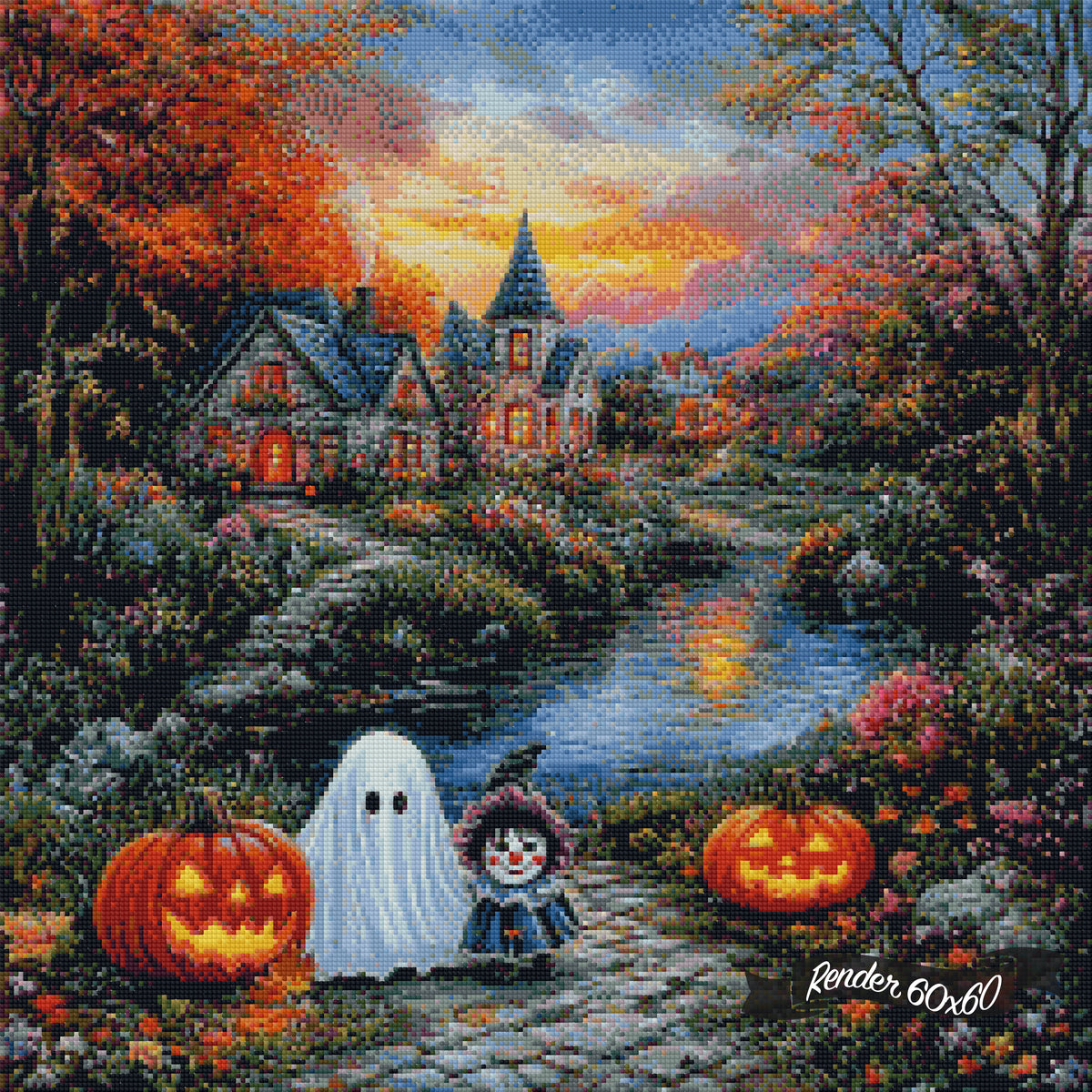 Little Spirits By The Stream ©StacyDealArt