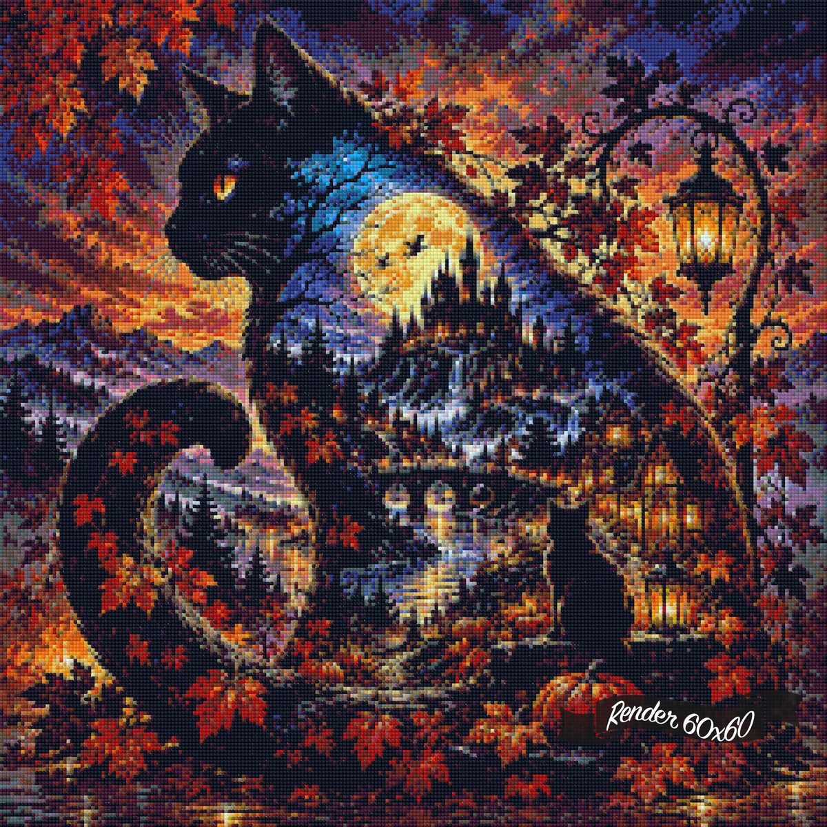 The Guardian of Hollowmoon ©The One With The Diamond Art