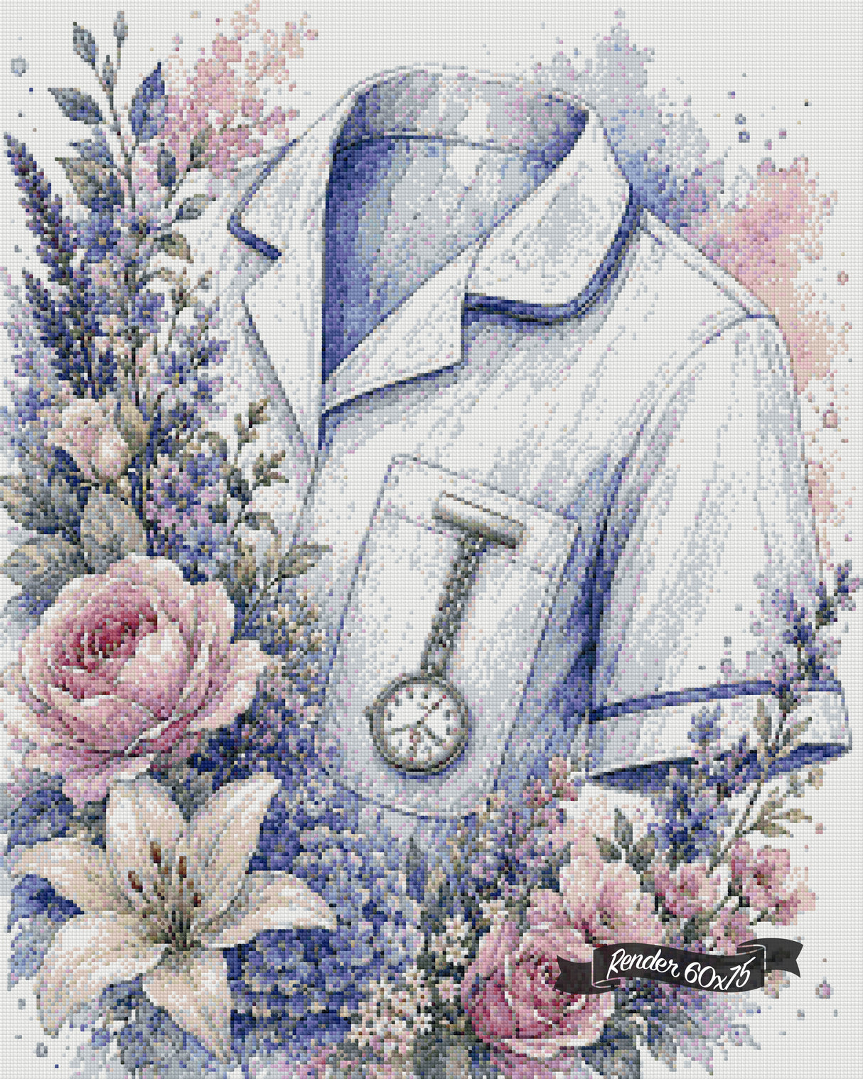 Compassion in Bloom ©The One With The Diamond Art