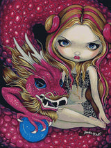 Shimmering Pink Dragon ©Jasmine Becket-Griffith