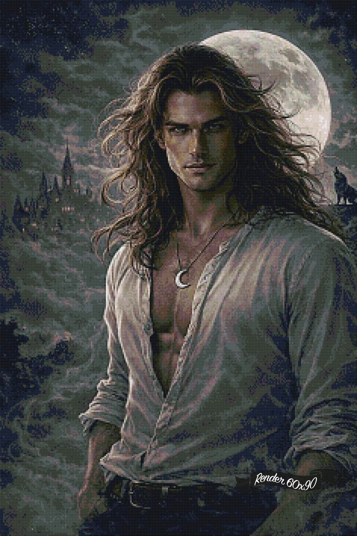 Beneath The Full Moon ©BookishGirl