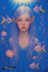 Serene Sylphid Of The Deep ©Diamants et Strass